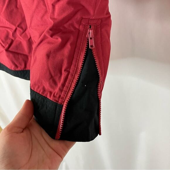 Kenny Rogers | Vintage Miller’s Harness West Red Aztec Ski Jacket Coat M - Picture 5 of 9